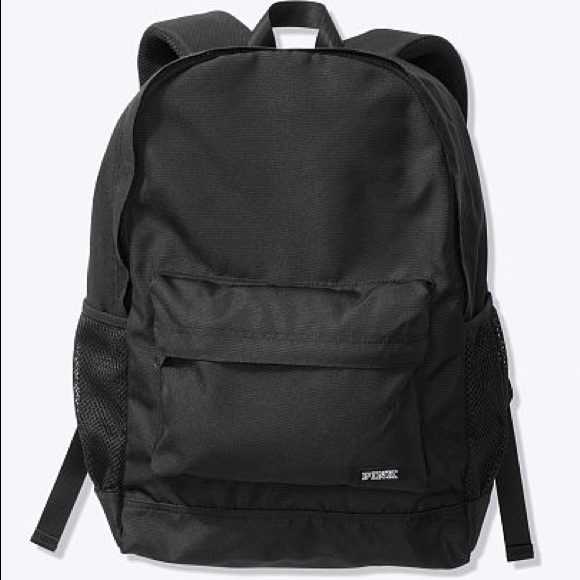 PINK Victoria\'s Secret Classic Black Backpack Amazon.com: Victoria main image 3